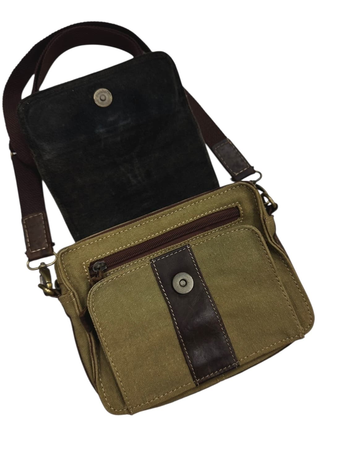 90s 말보로 클래식 미니 크로스백 카키 상품이미지7