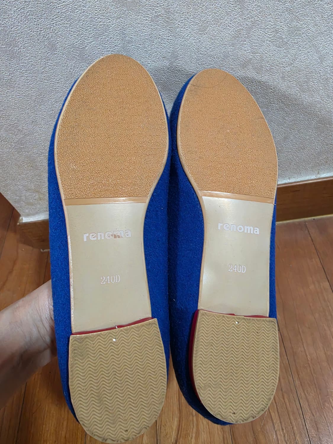 레노마 여성 블루 로퍼 플랫슈즈 상품이미지6