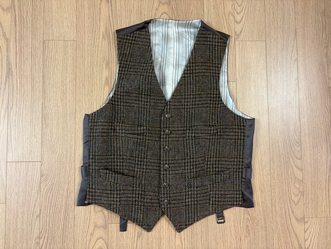 폴로 랄프로렌 남성 체크 조끼 베스트 40R 국내 100 사이즈 상품이미지1