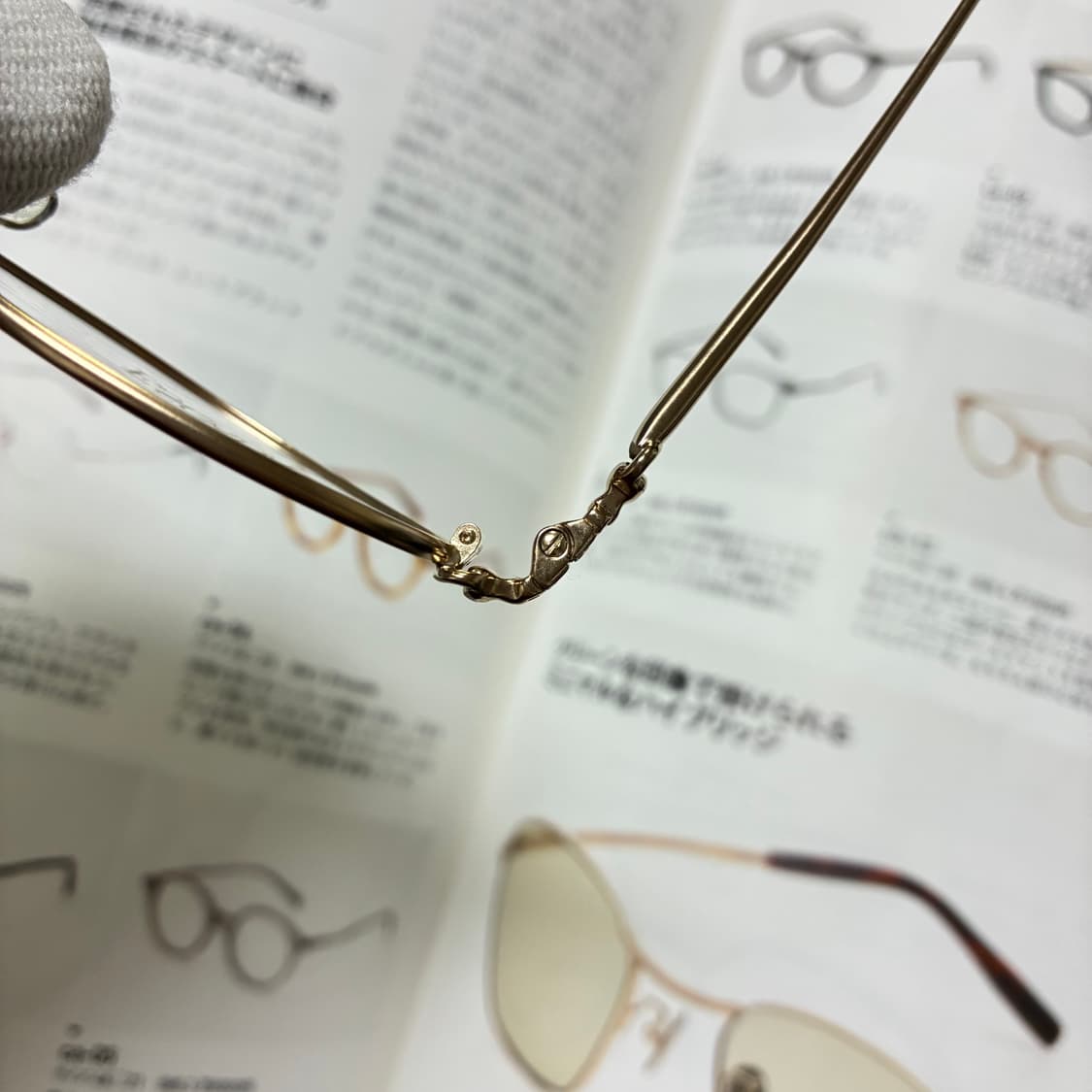 ESCADA 에스까다 에스카다 티타늄 골드 안경 상품이미지4