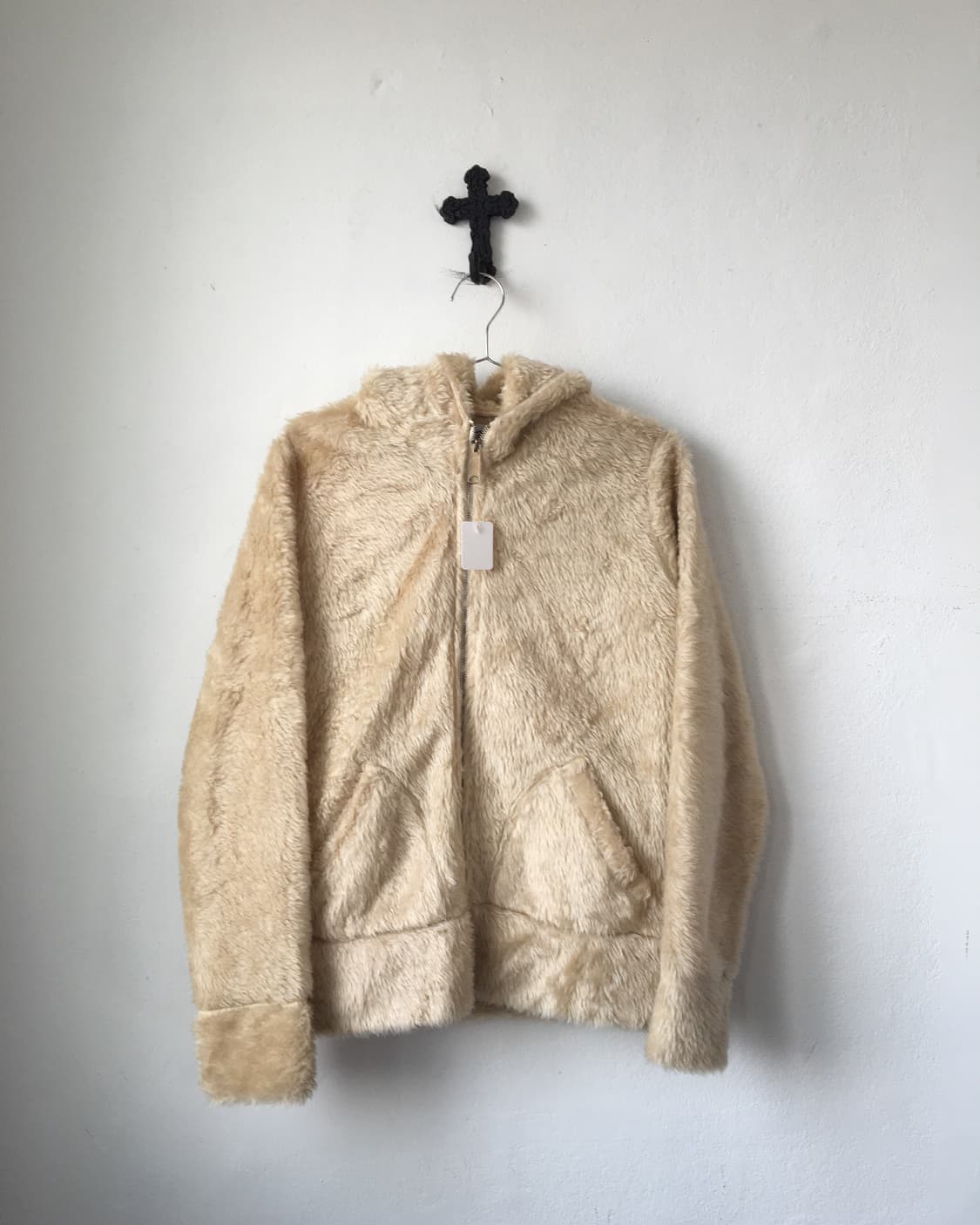 Bear ear hood fake fur jacket 상품이미지2