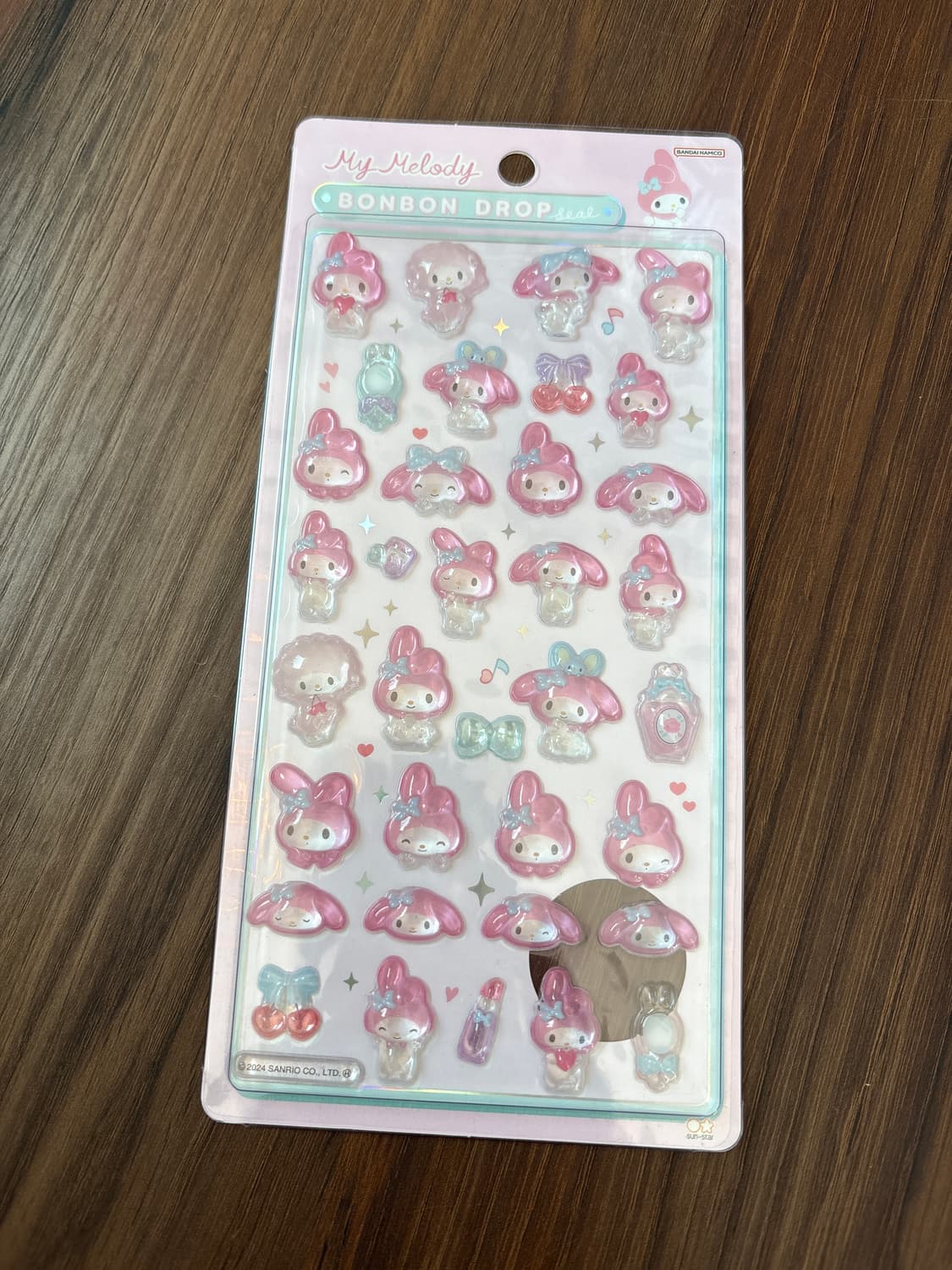 마이멜로디 봉봉드롭 스티커 상품이미지1
