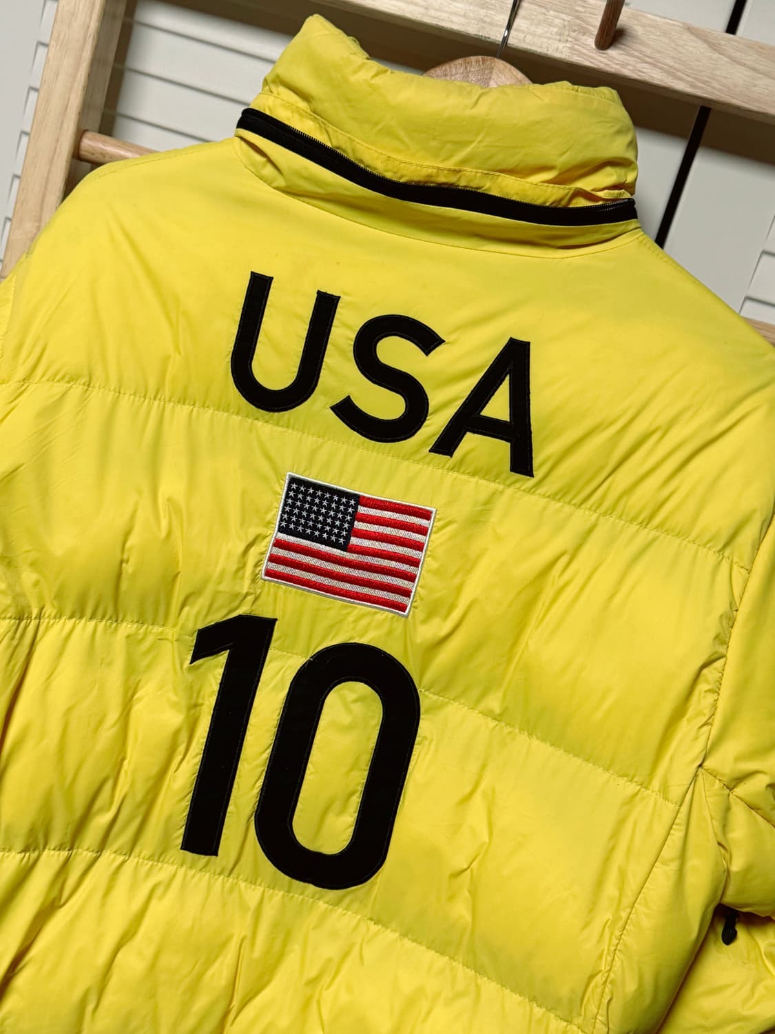 폴로 USA 성조기 빅포니 MA-1 푸퍼 패딩 자켓 상품이미지3