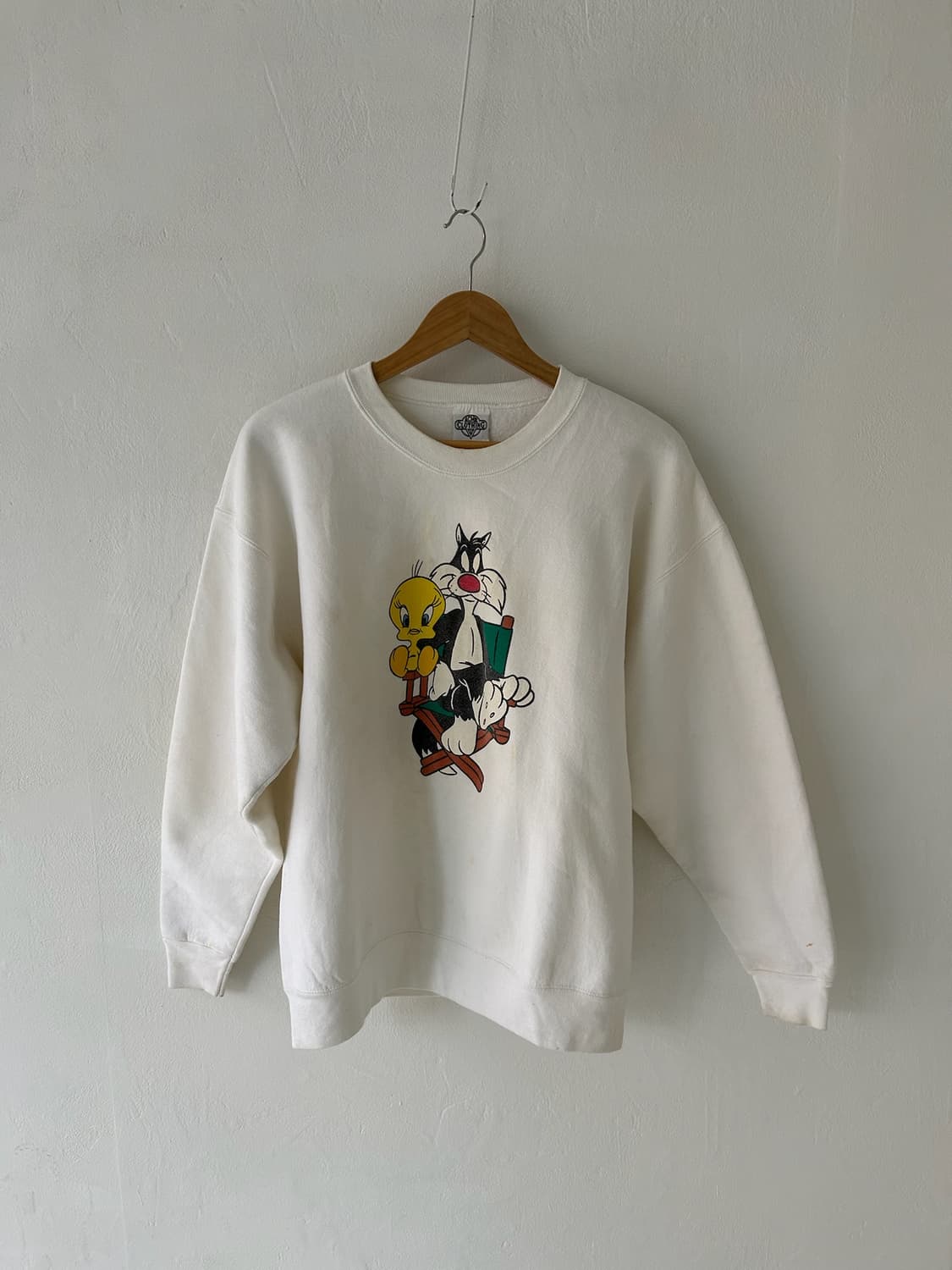 90' Sylvester cat  USA Sweatshirt.  상품이미지1
