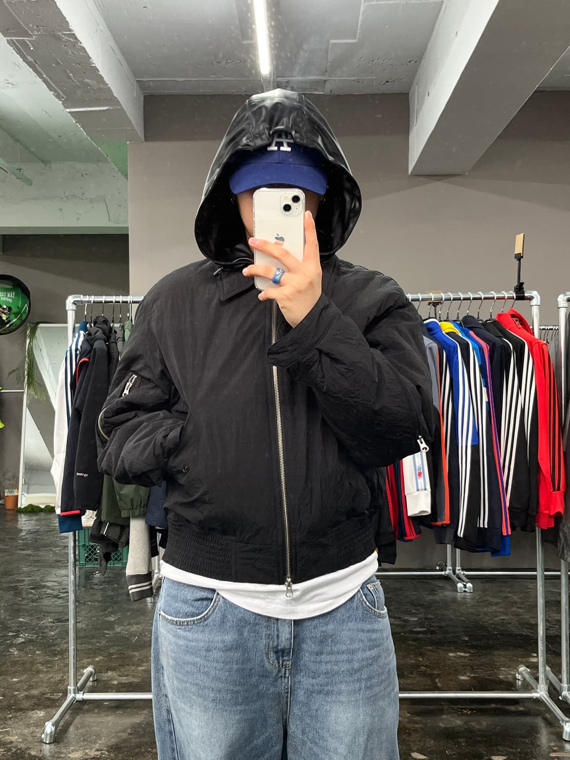 TONYWACK 나일론 후드 MA-1 점퍼 상품이미지4