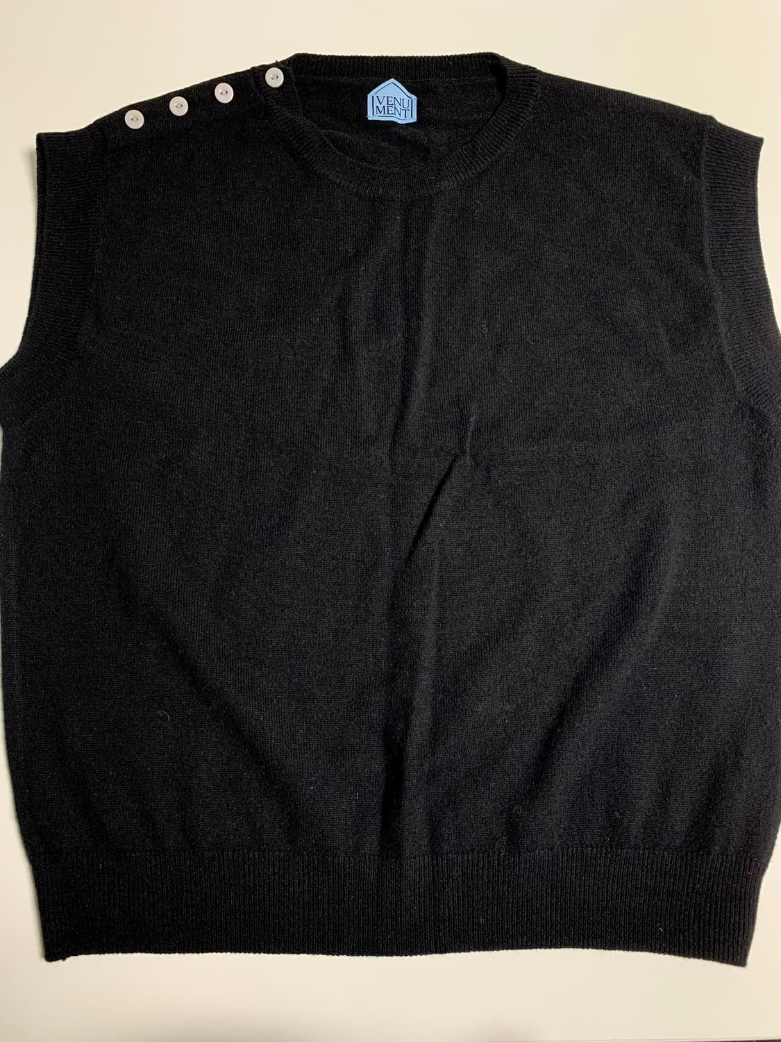 베뉴먼트 니트 베스트 상품이미지2