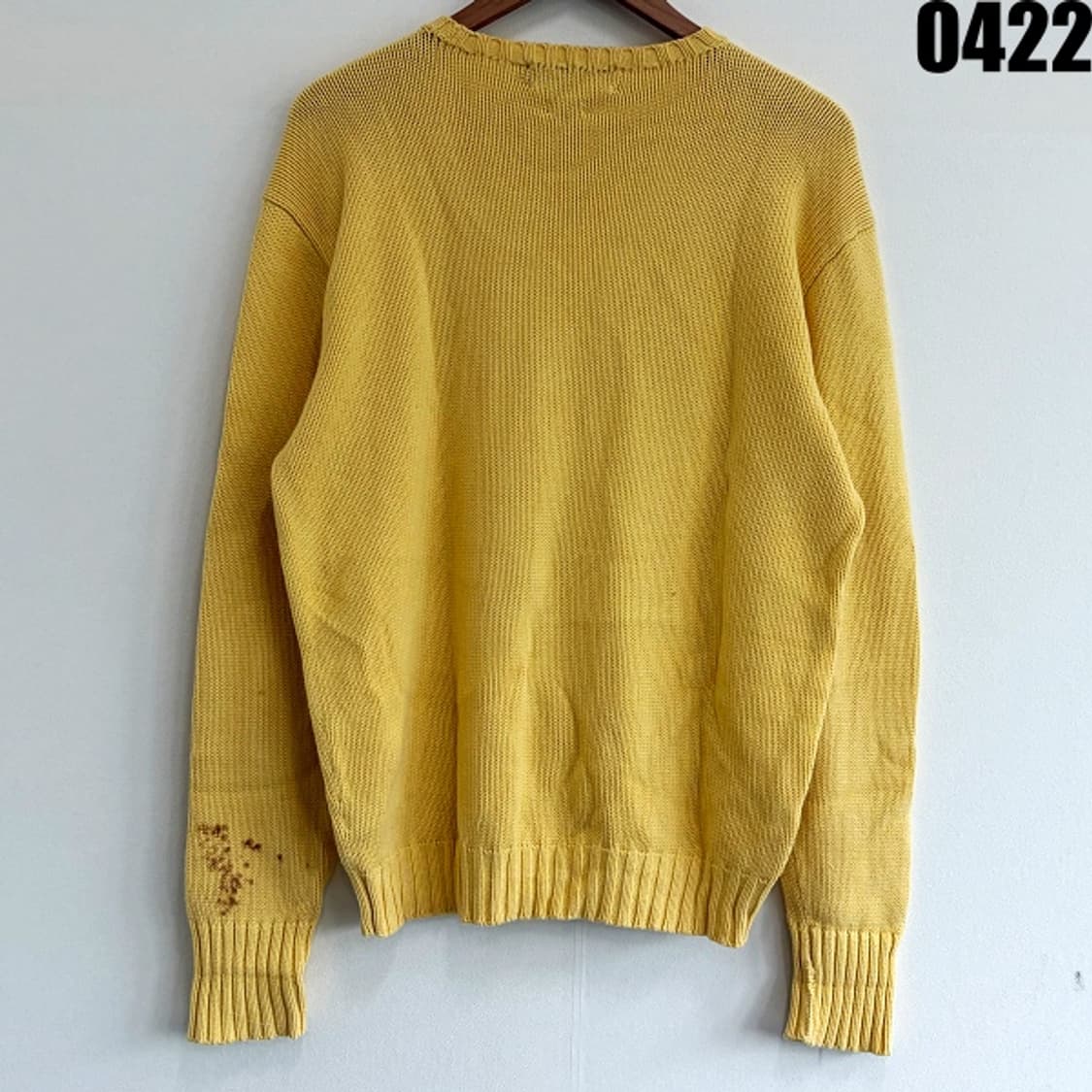 폴로 랄프로렌 클래식 코튼 니트 스웨터 M 0422 상품이미지7