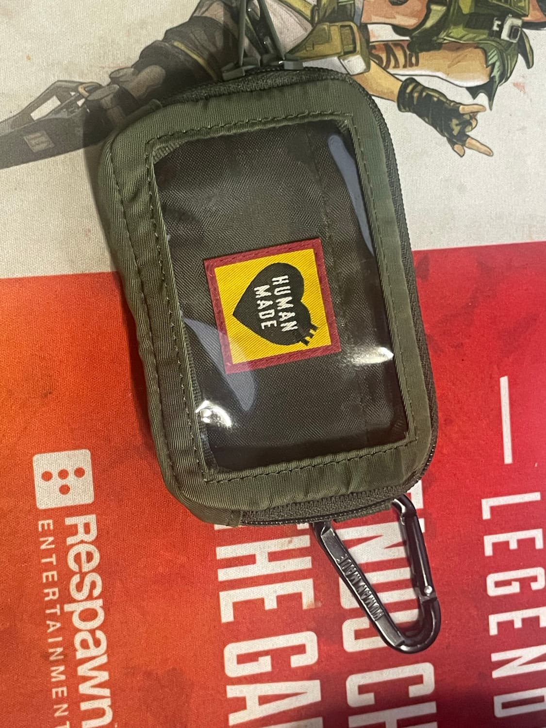 휴먼 메이드 밀리터리 카드 케이스 올리브 드랩 상품이미지2