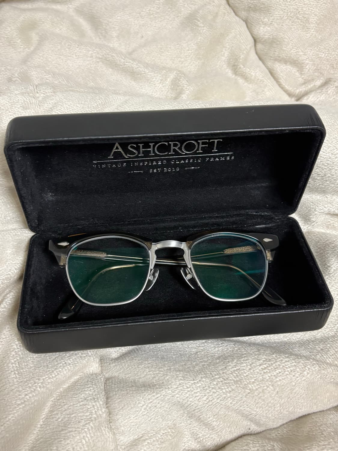 애쉬크로프트 치바 다크올리브카키 47사이즈 (샘플) +비구면 무도수렌즈 상품이미지1