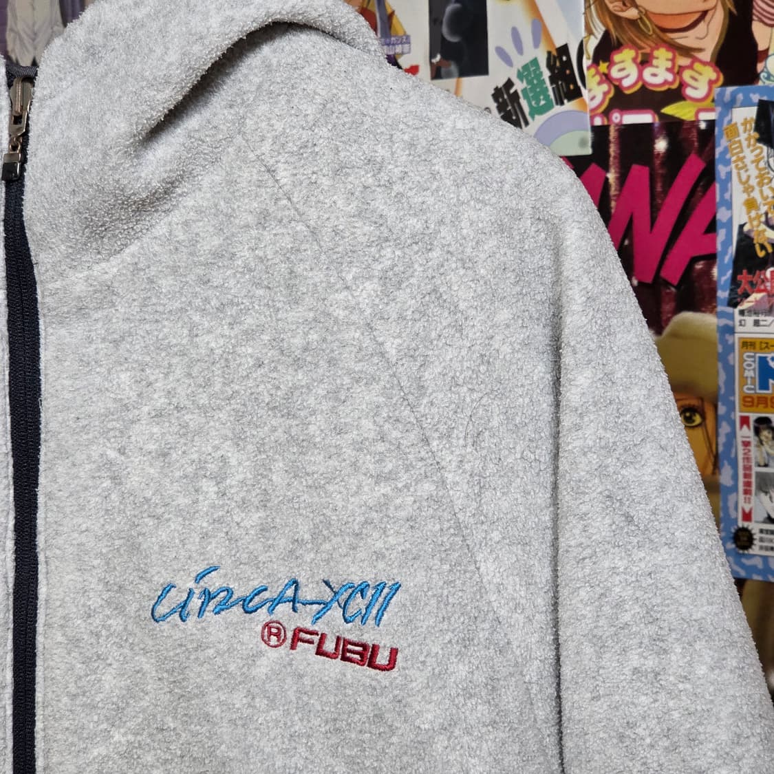 00'S 후부 리버시블 후리스 바람막이 점퍼 상품이미지9