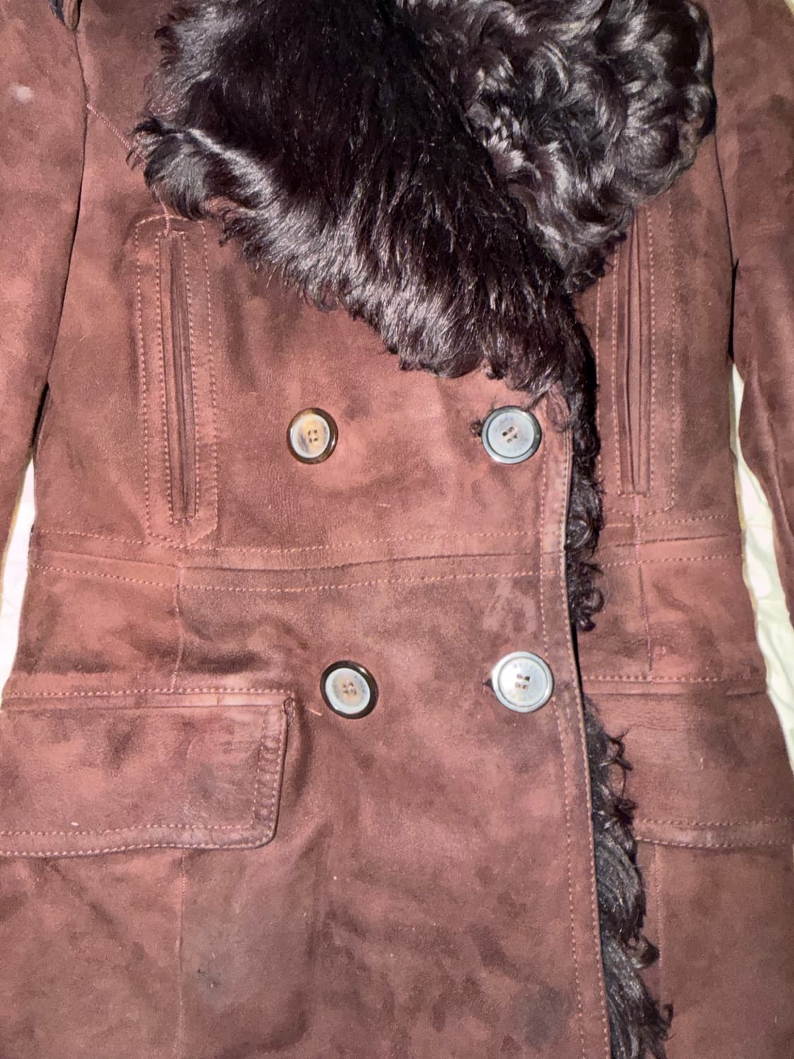 GUCCI by TOMFORD 01aw 몽골리안 퍼머넌트 무통 퍼재킷 상품이미지2