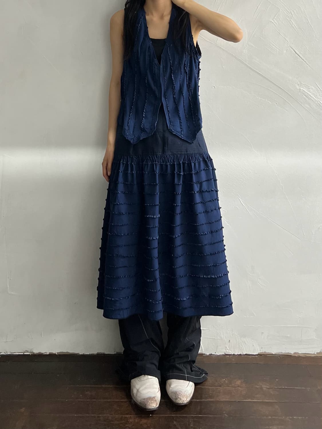 vtg skirt 상품이미지5