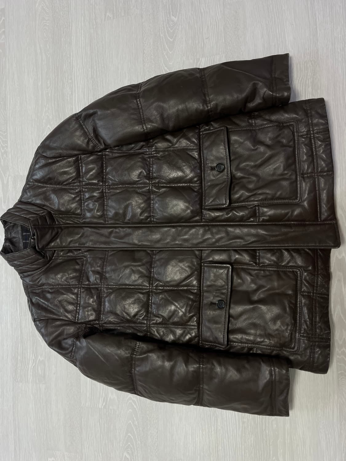 인디안 양가죽 구스다운 점퍼 100 상품이미지1