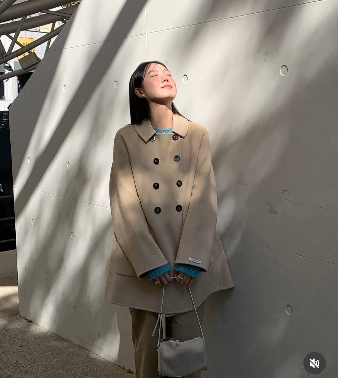 아카이브아토 버터색 더블 코트 상품이미지3