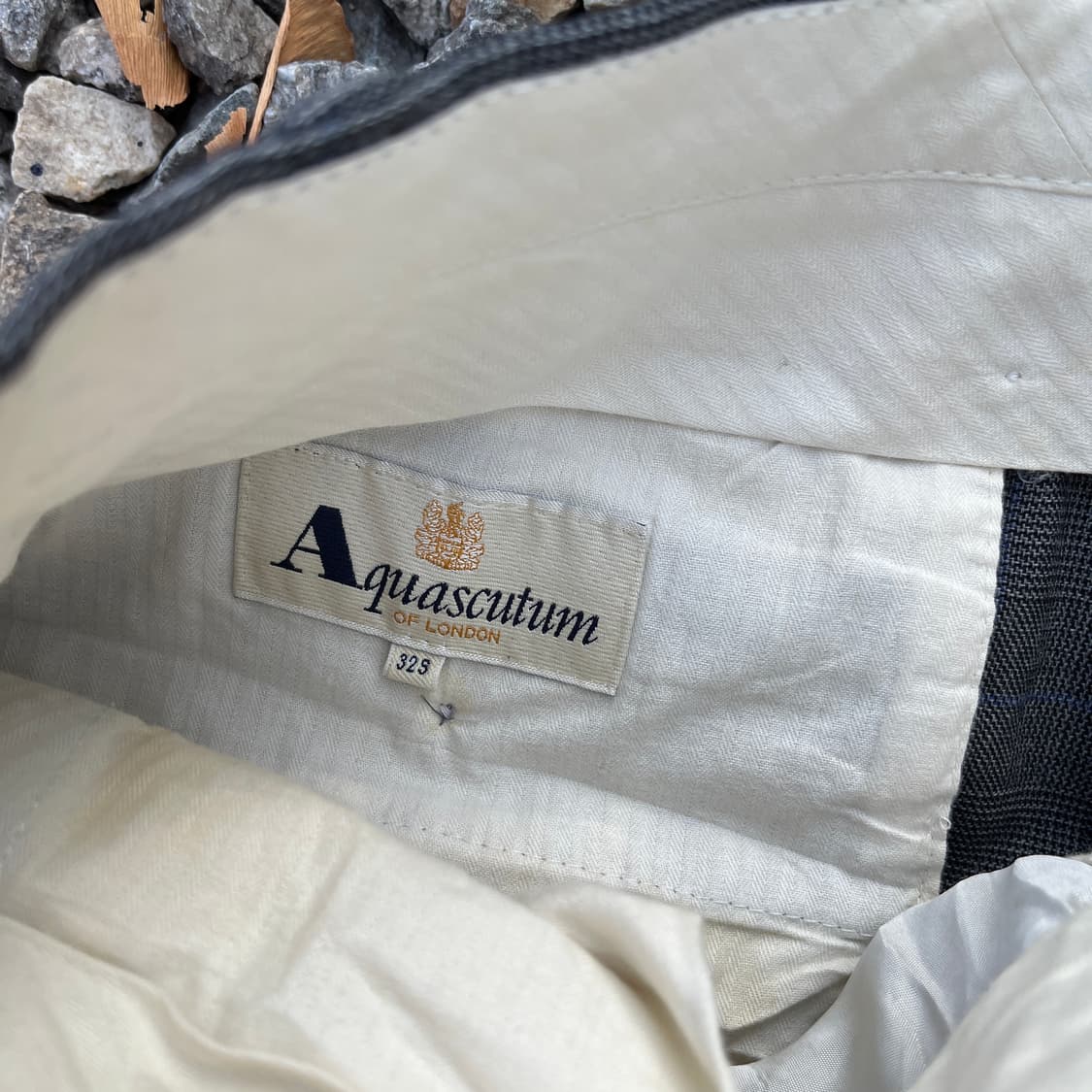 Aquascutum 빈티지 수트 셋업 (실측확인) 상품이미지8