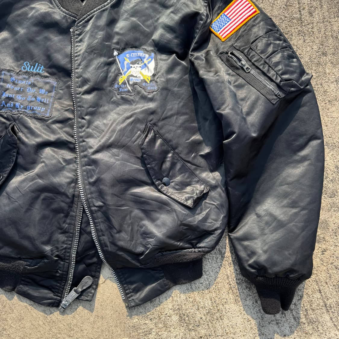 [L~XL] 90s Game Sportwear 양면 Ma-1 항공점퍼 상품이미지4