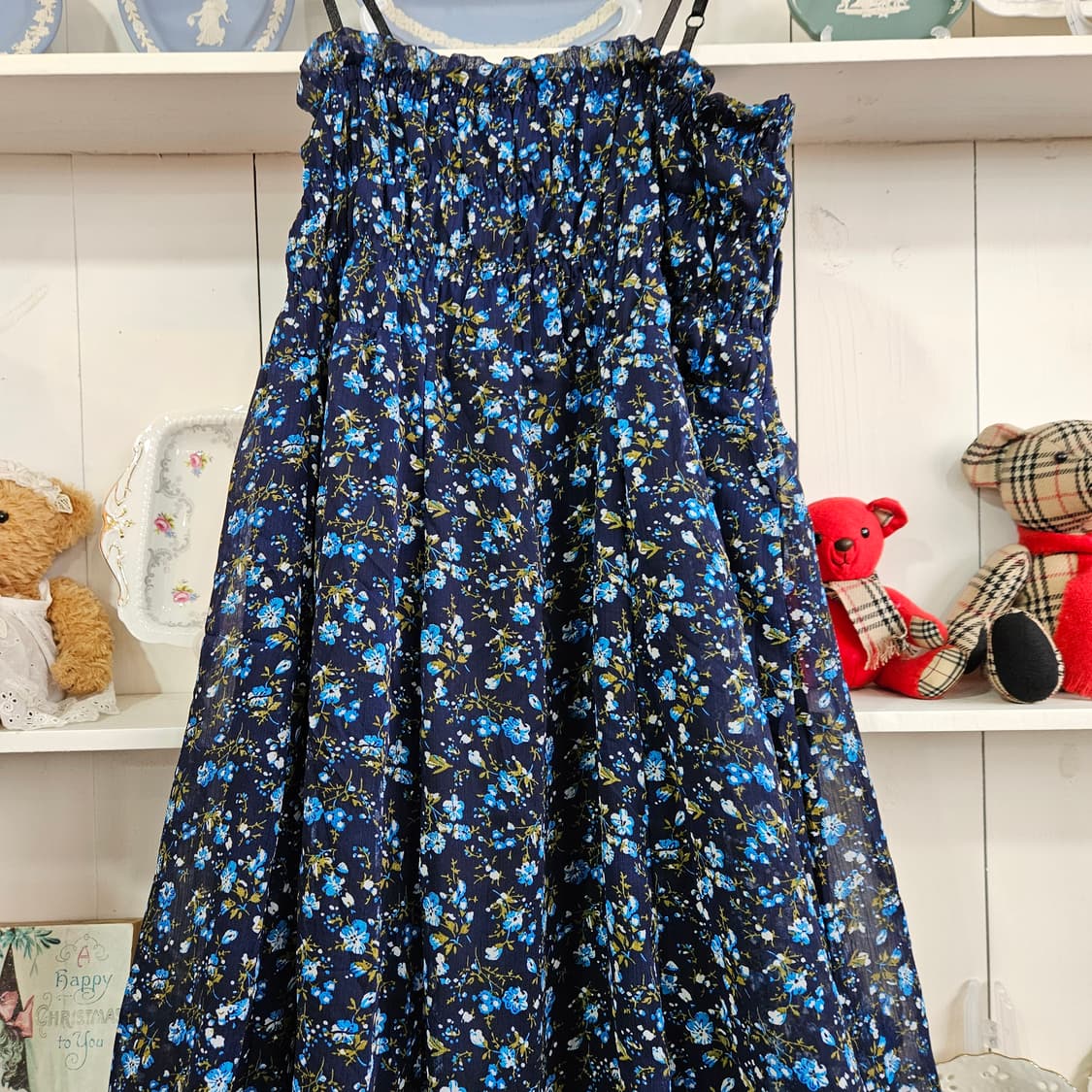 no0327플로럴 2way  롱원피스 / 튜브 원피스 상품이미지7