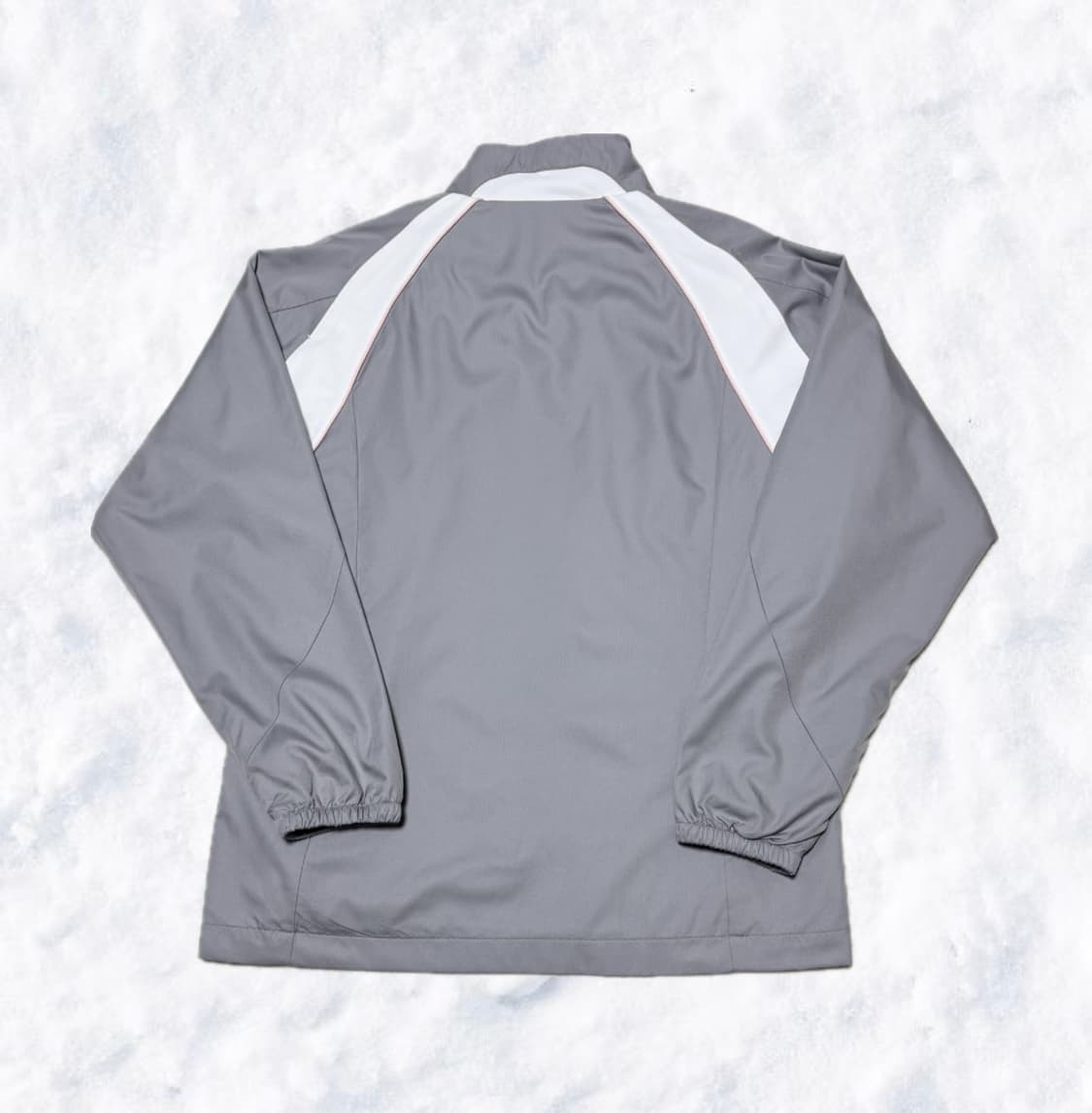 아디다스 그레이 핑크 사이드 3선 바람막이 상품이미지2