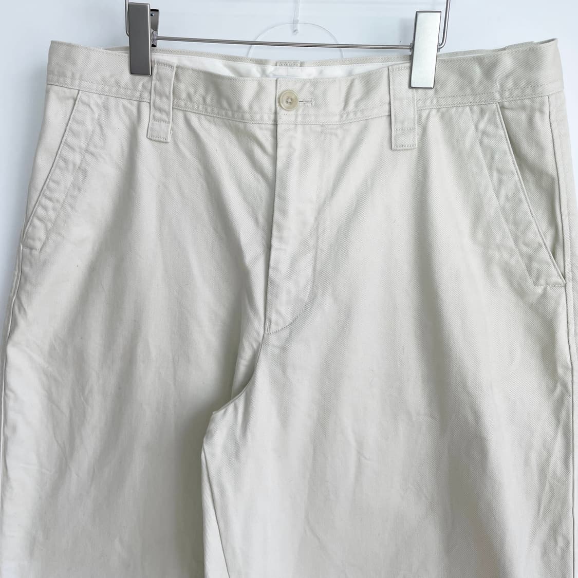 C1 유니클로 와이드핏치노팬츠 36-37사이즈 상품이미지2