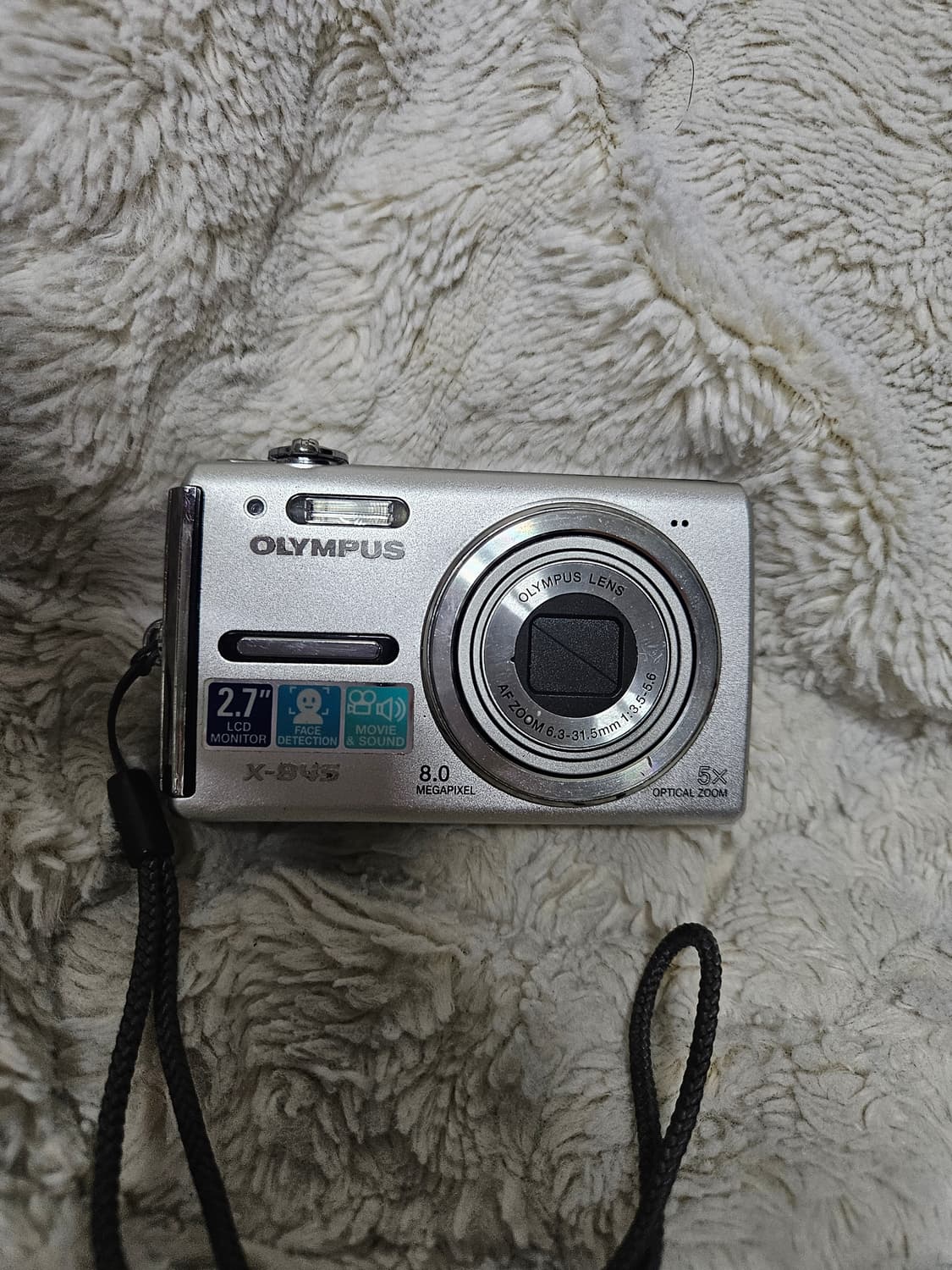 올림푸스 X-845 실버 디지털카메라 레트로 디카 상품이미지1