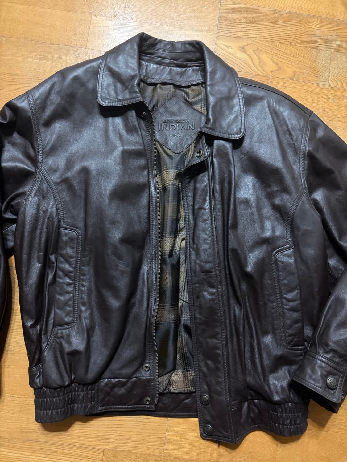 인디안 양가죽 블루종 자켓100 상품이미지5