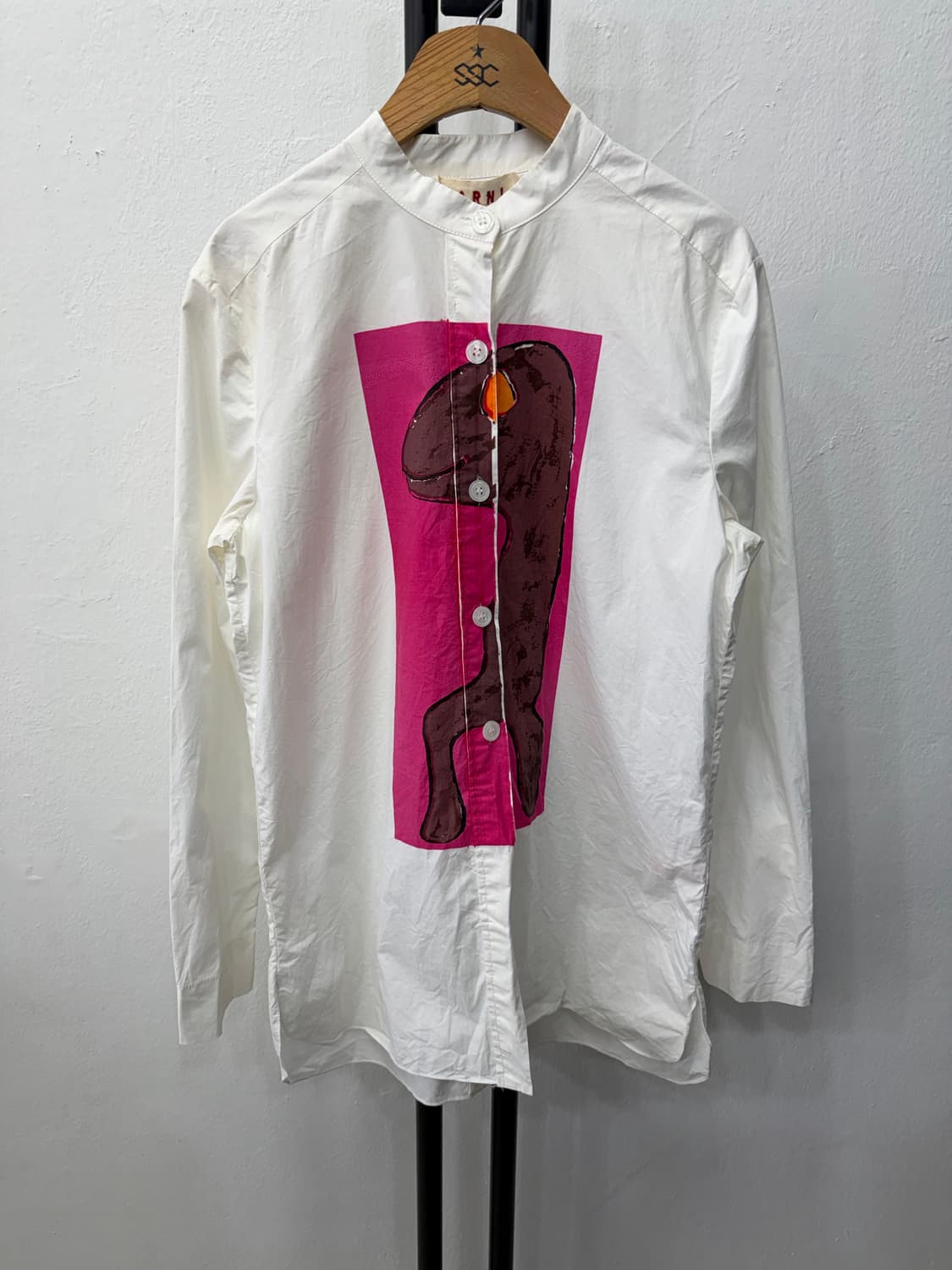 정품) 마르니 여성 프린팅 셔츠 38 상품이미지1