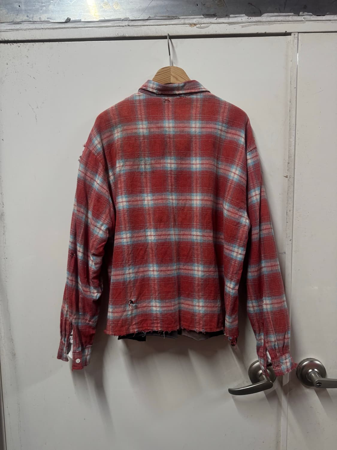 빈티지 체크셔츠 상품이미지5