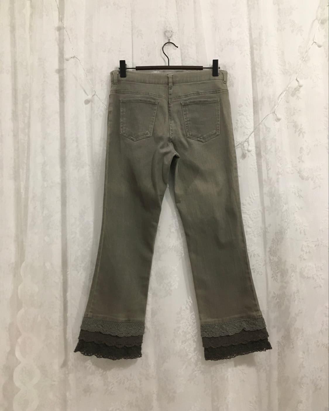 L'EST ROSE lace point capri pants 상품이미지7