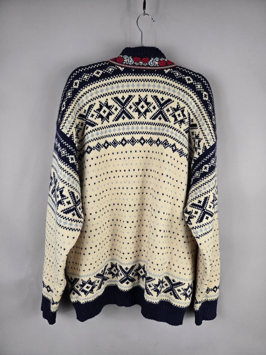 [무료배송]VOSS 보스 XL 노르웨이 퓨어 울100 가디건 노르딕 54 상품이미지7