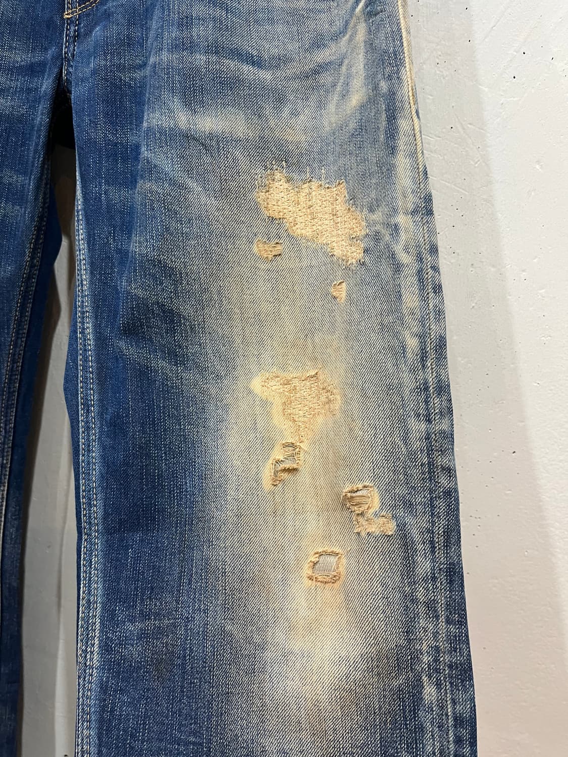 pepe jeans 페페진스 리페어 데님팬츠 상품이미지4