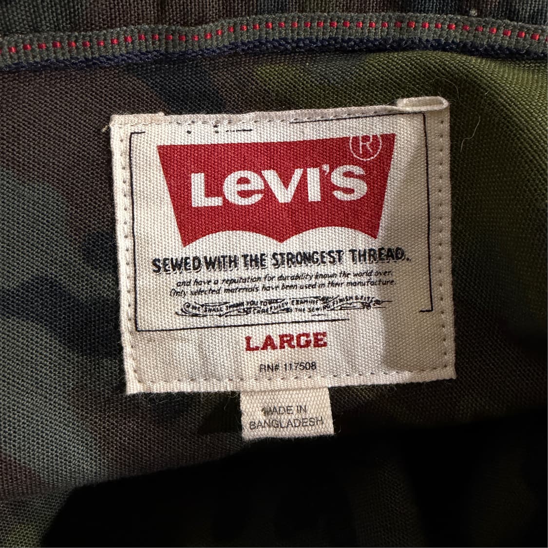 [L] 리바이스 카모플라쥬 셔츠 상품이미지8