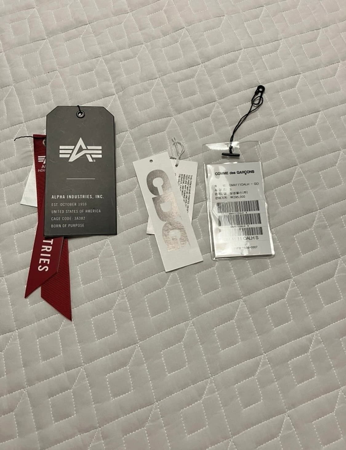 cdg 퀼팅자켓 스몰 상품이미지5