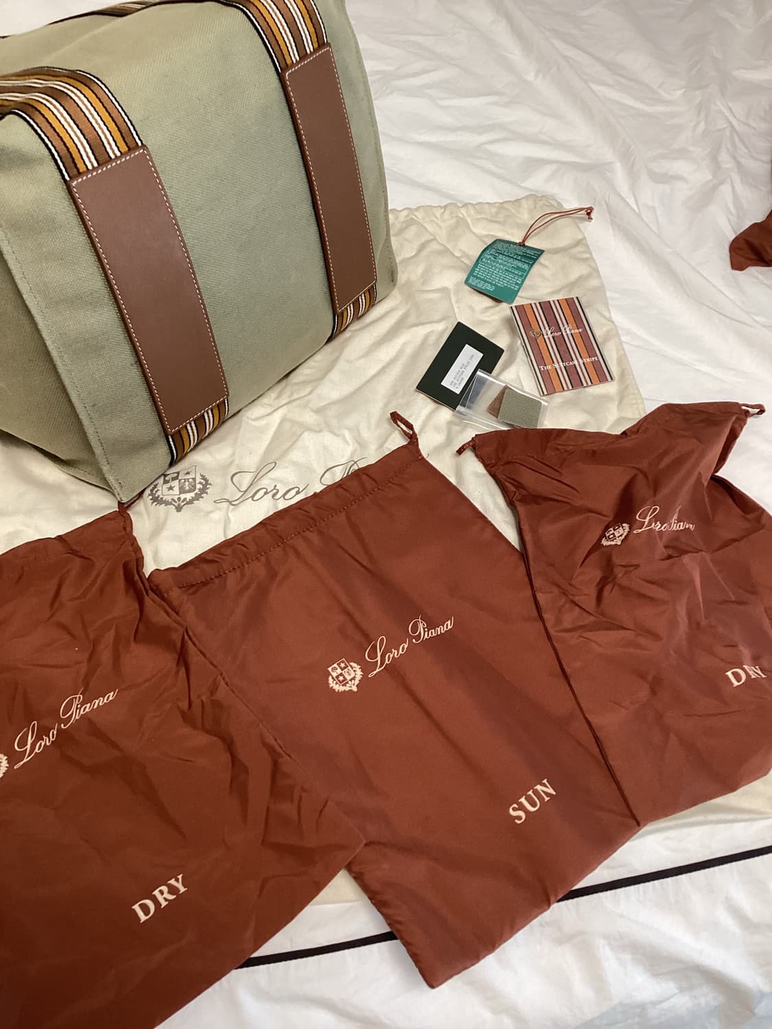 로로피아나 수트케이스 2개동시 판매 상품이미지5