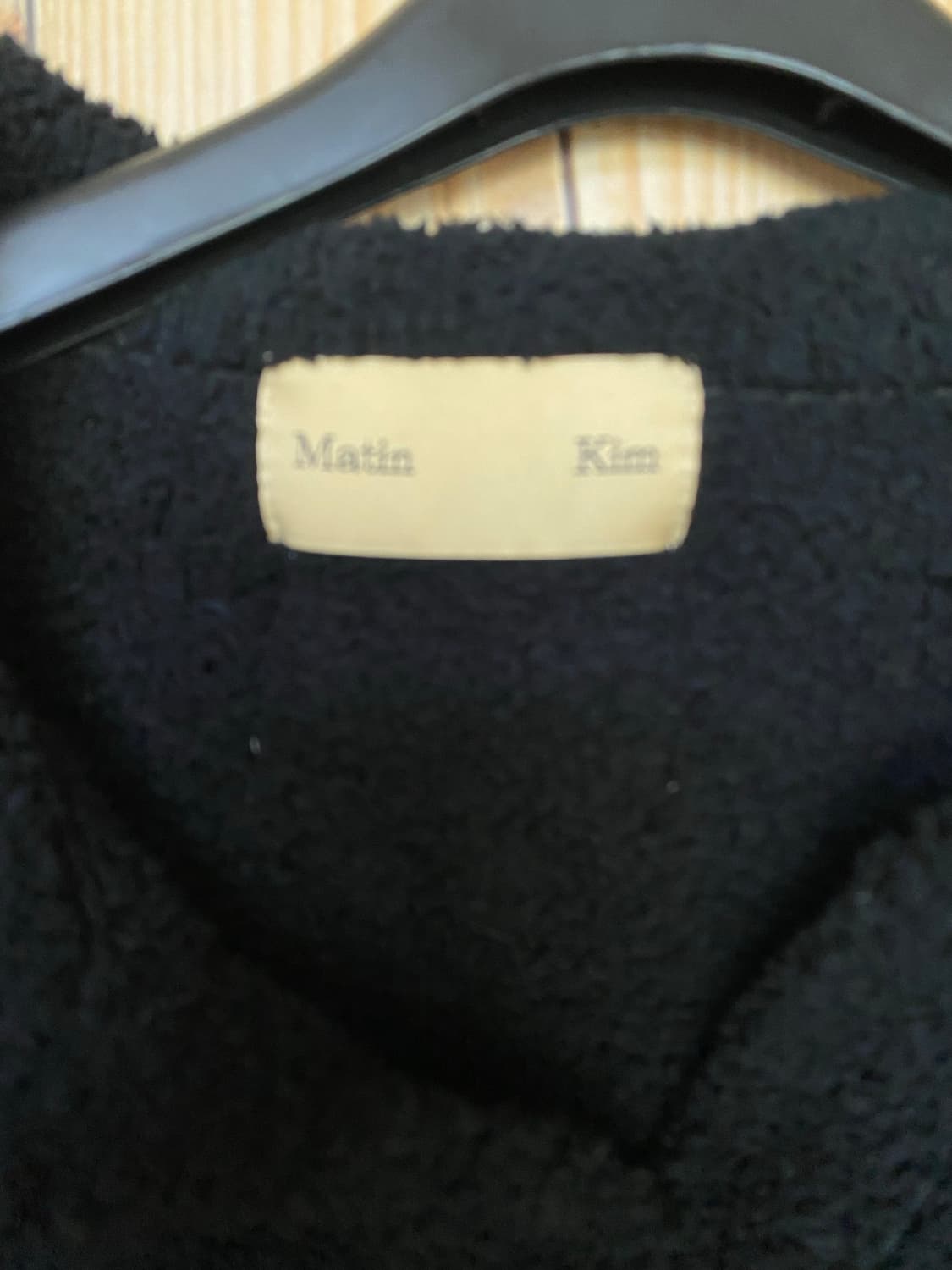 마땡킴 크롭 폴리스 니트 상품이미지2