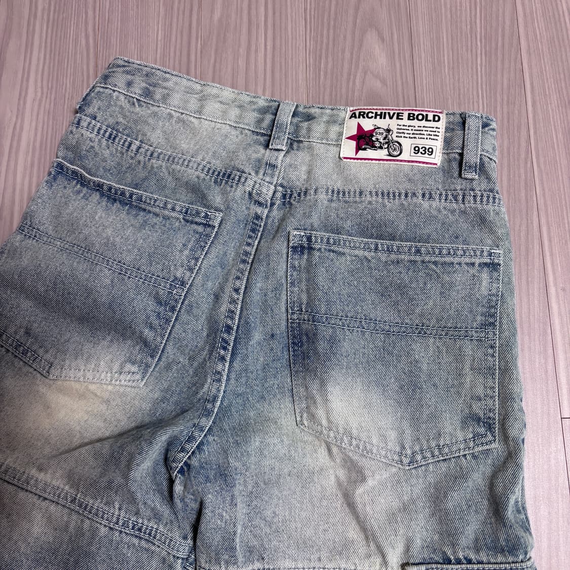 아카이브볼드939 카고 청바지 26 상품이미지5