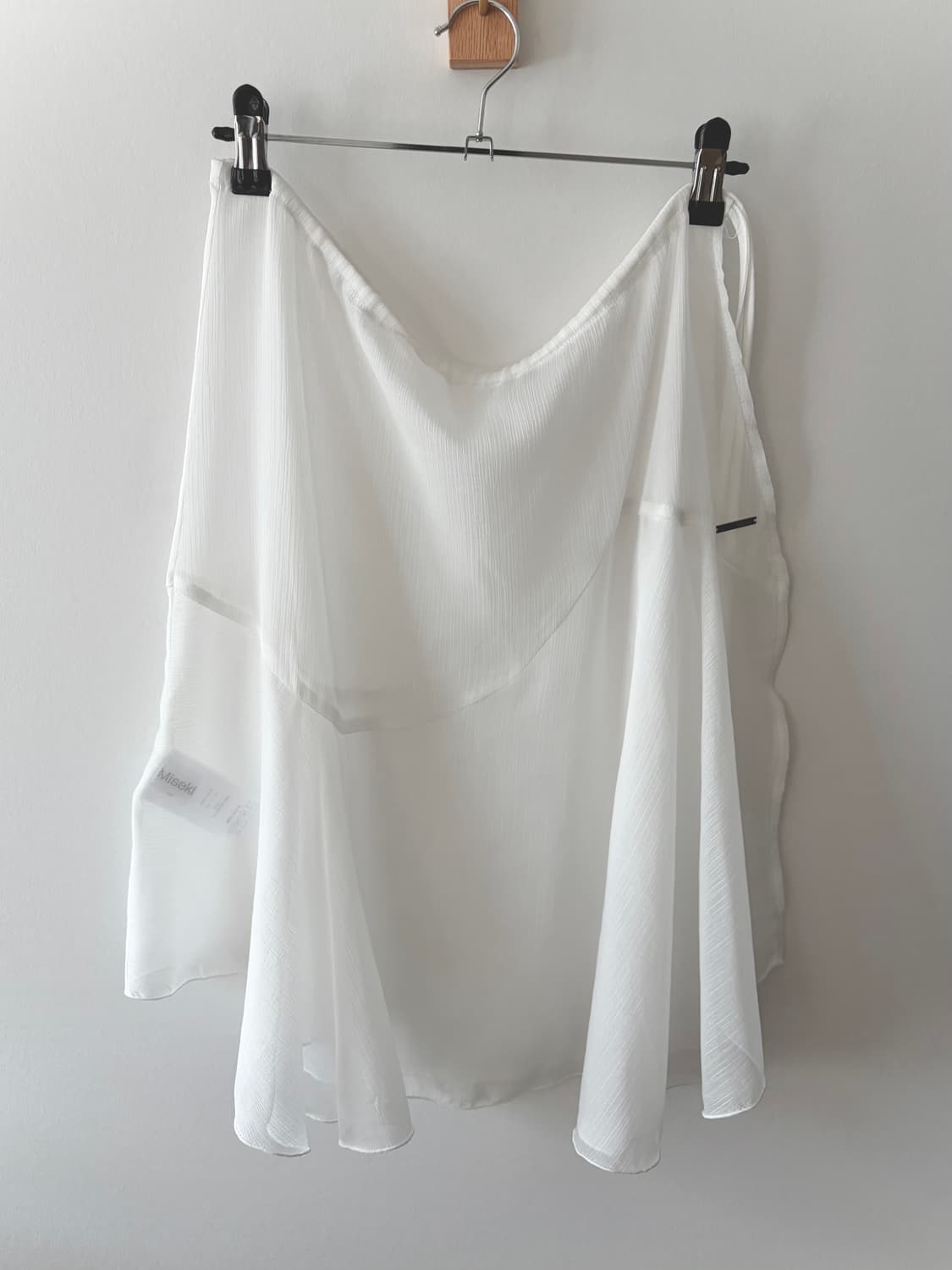 미세키서울 시어 레이어드 랩 스커트 상품이미지9