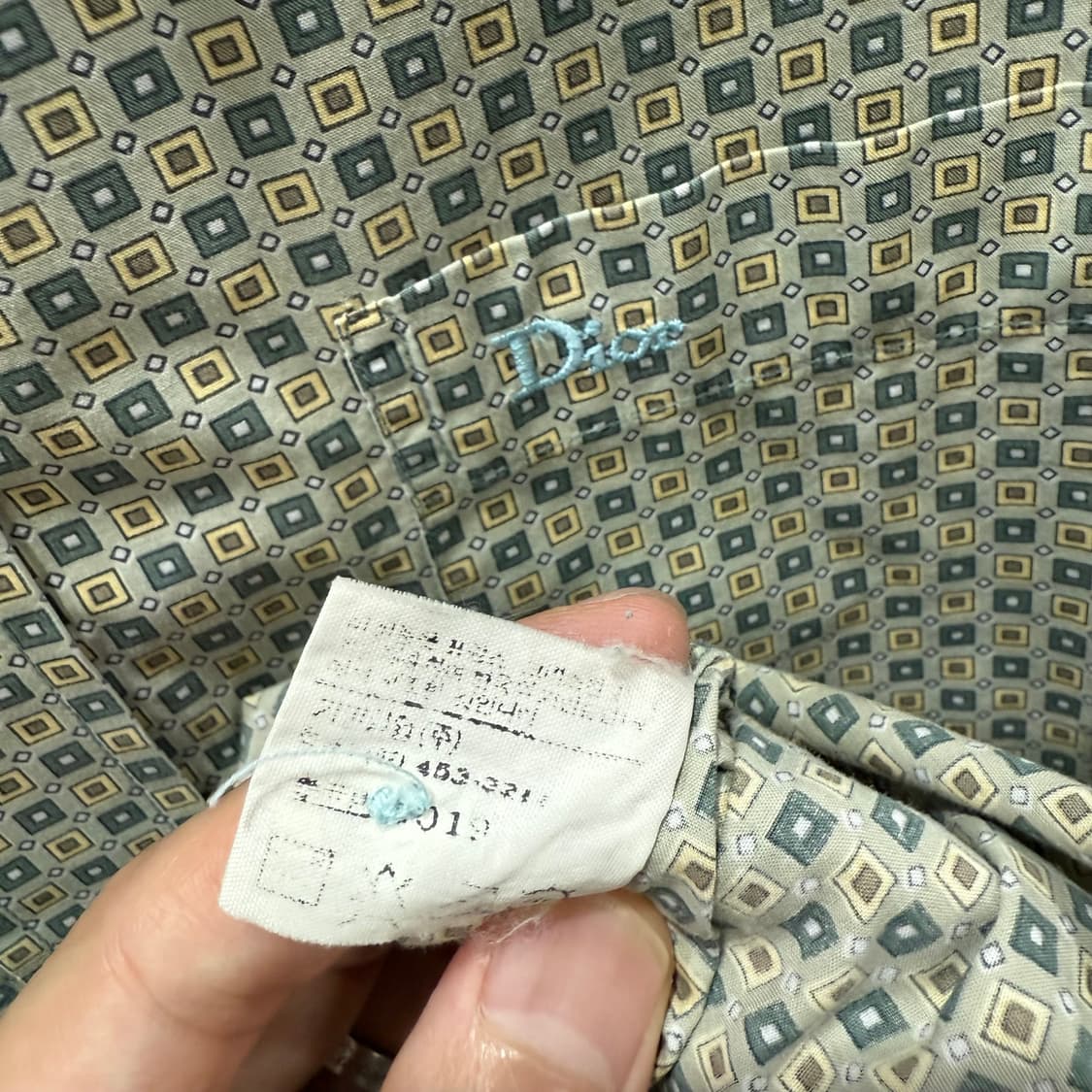 M 크리스찬 디올 Dior 포켓 셔츠 남방 상품이미지5