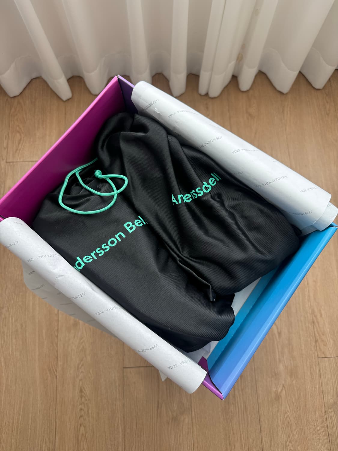 [280] 아식스 x 앤더슨벨 젤-소노마 15-50 그레이 그린 - 촬영 상품이미지2