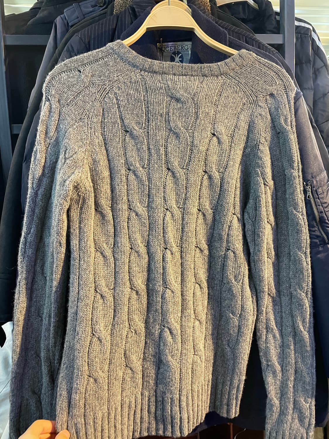 아베크롬비 여성 꽈베기니트 l 상품이미지5