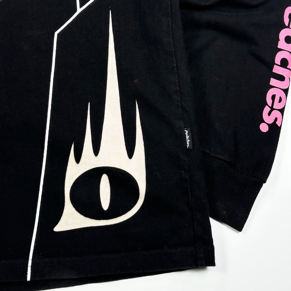 피치스 x NCT 굿즈 블랙 롱 슬리브 맨투맨 (L) 상품이미지5