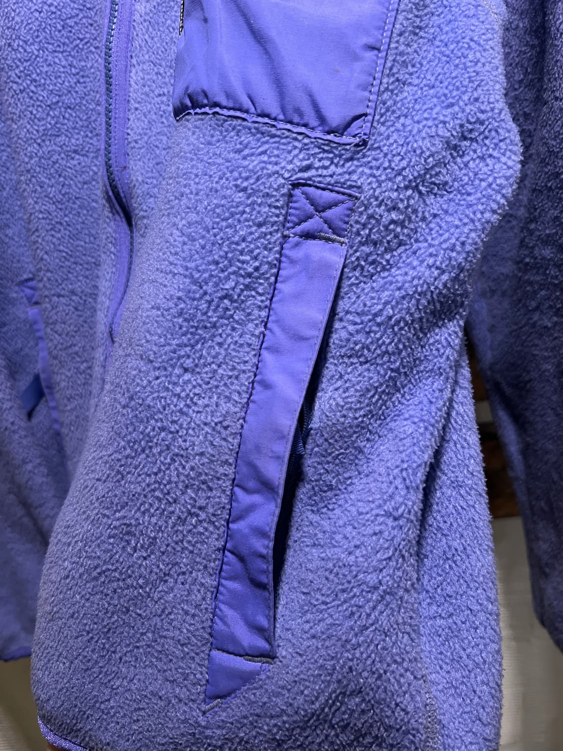 [S]90's 파타고니아 Made in USA 라벤더퍼플 플리스 자켓 상품이미지4