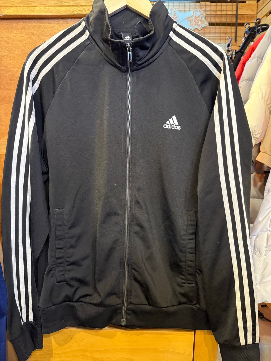 아디다스 삼선 블랙 져지 상품이미지1