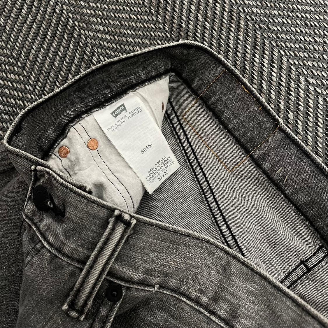 리바이스 501 레귤러 데님 팬츠y 2849 상품이미지5