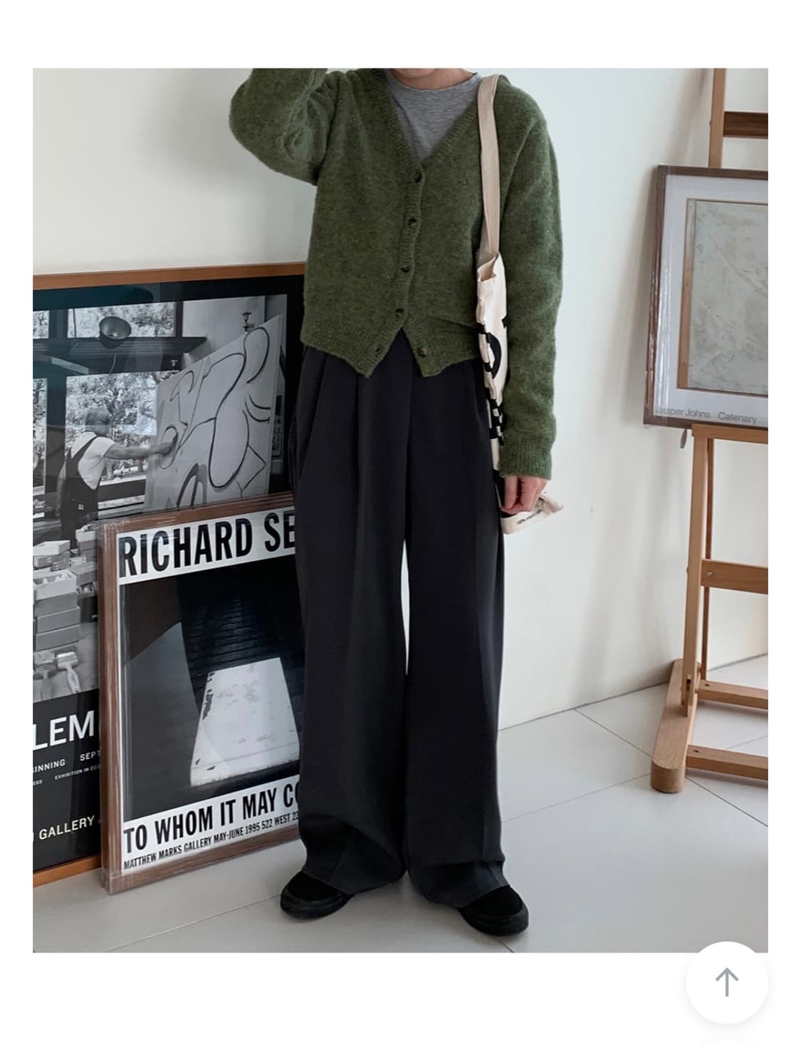 바온 라크 울 니트 가디건 상품이미지1