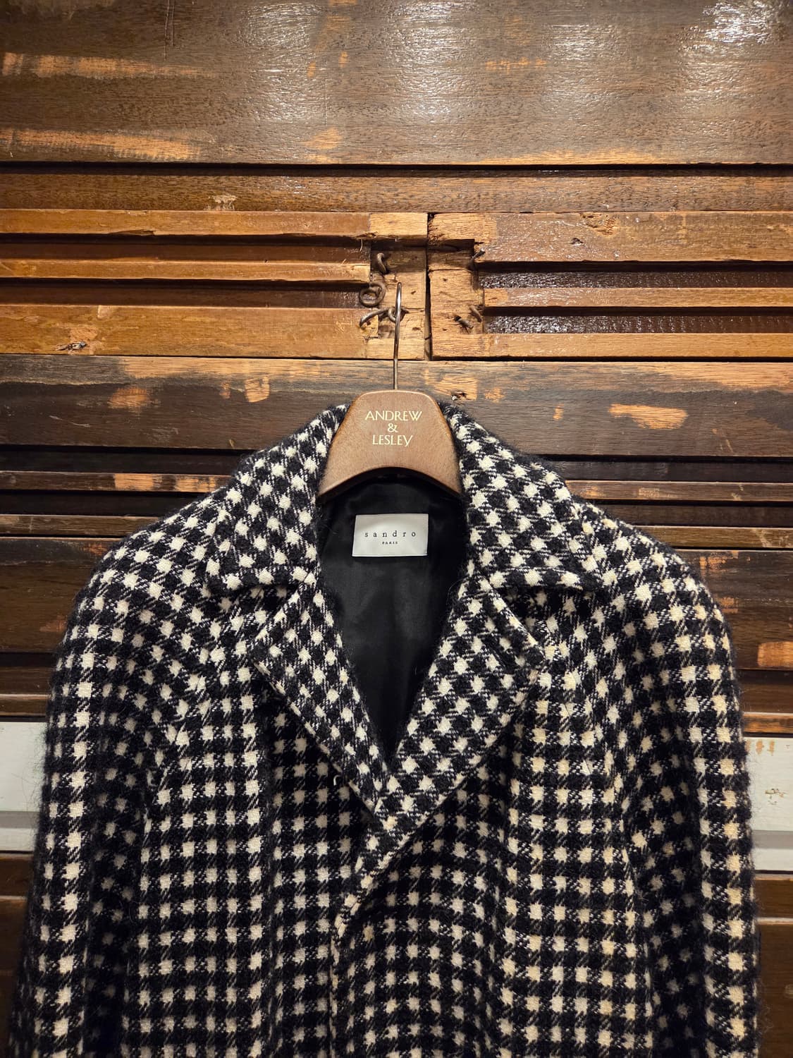 산드로 트위드코트 상품이미지2