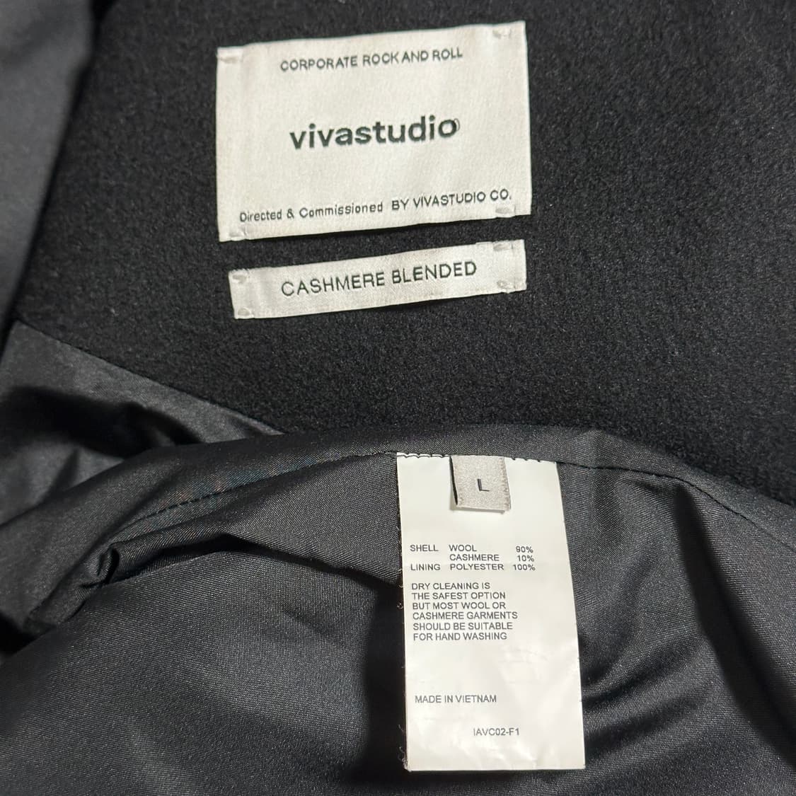 비바스튜디오 캐시미어 체스터필드 코트 상품이미지7