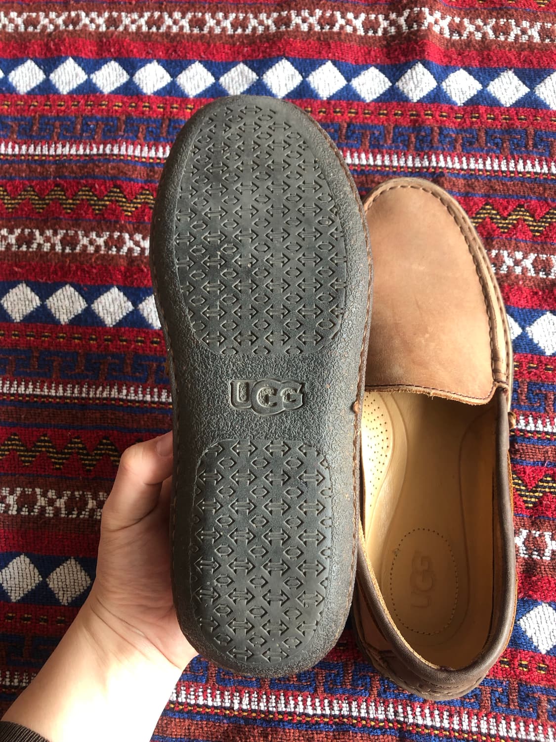 어그 레더 드라이빙 슈즈 270 상품이미지6