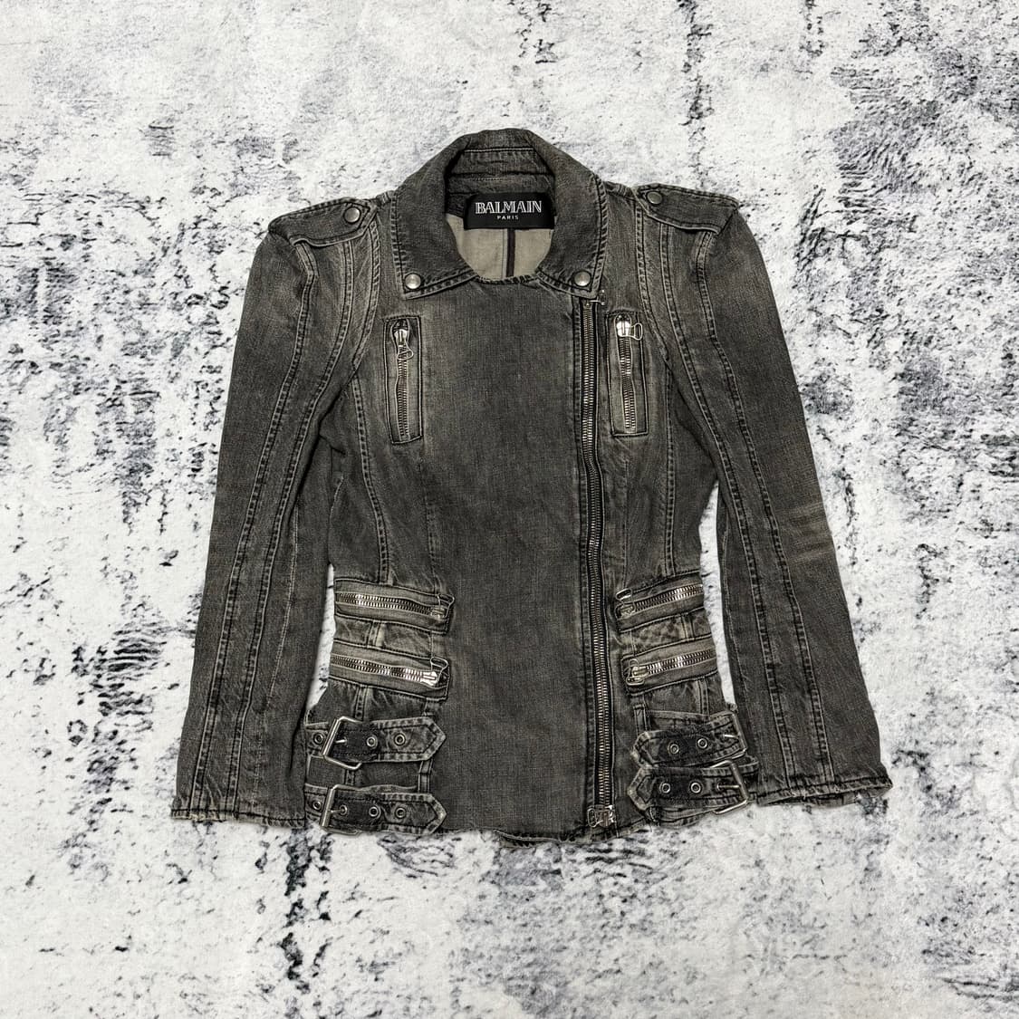 발망 데카르넹 10ss 패디드 라이더자켓 34 상품이미지1