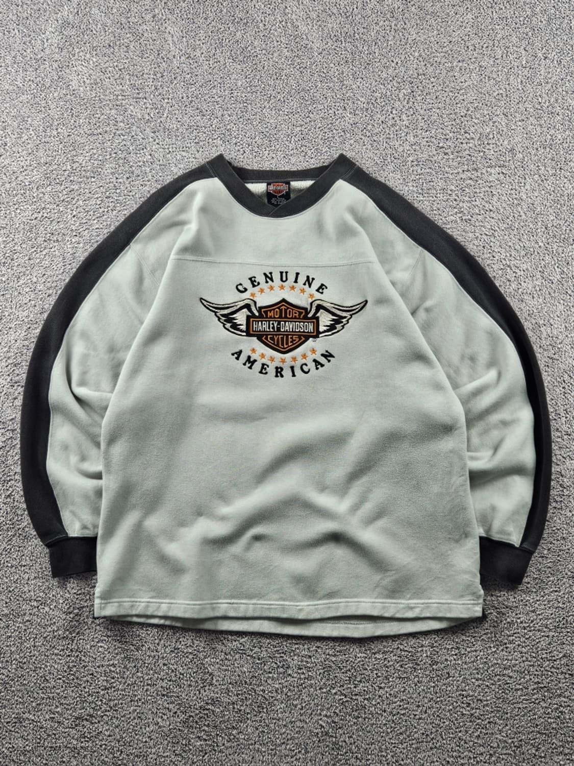할리데이비슨 제뉴인 아메리칸 맨투맨 스웻셔츠 ( L ) / 11404 상품이미지1