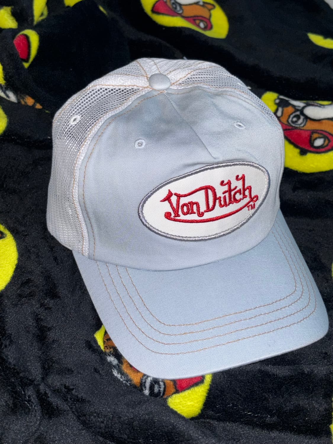 🚨연말세일🚨Von dutch light blue mesh hat 상품이미지1